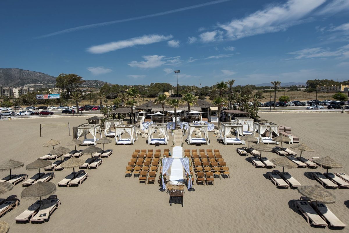 Malaga Beach Club - Bespoke Weddings Spain